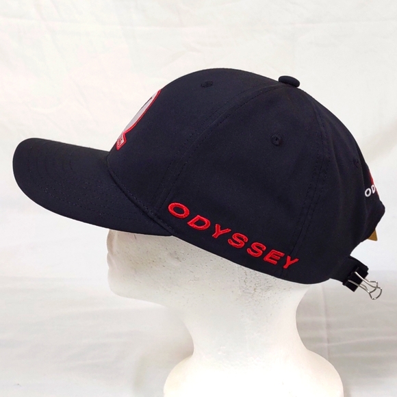 Callaway Odyssey #1 Putter on Tour Promo Hat NWT Black Adjustable - Picture 5 of 8